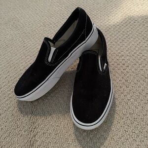 Black Vans Slip-On Skate Shoe